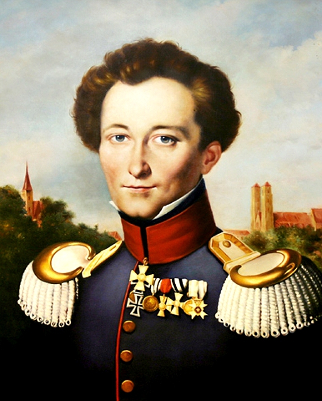 Karl Wilhelm Wach's Portrait of Carl Von Clausewitz
